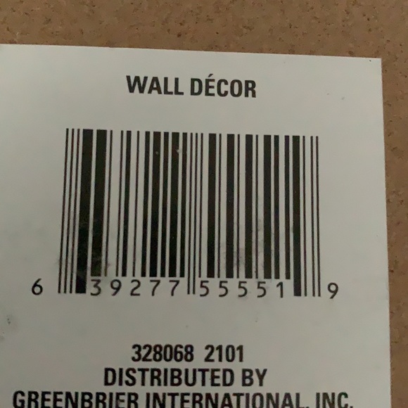 Wall decor sign. Brown and black board. - Picture 6 of 6